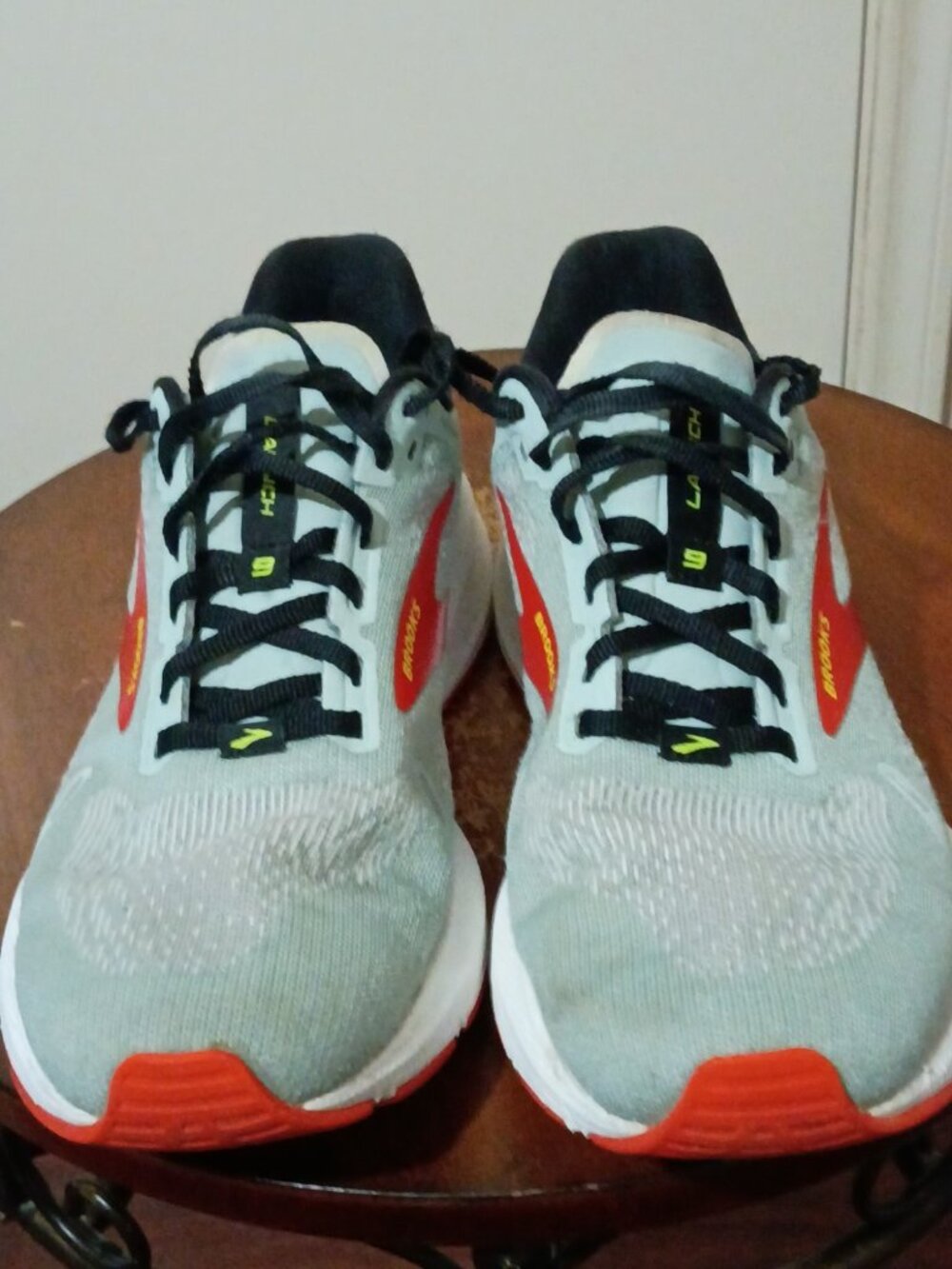Brooks Launch 9 1203731B413 Women's 8.5B Running Shoes Blue Surf Black Sneakers - Picture 12 of 14